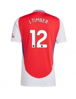 Arsenal Jurrien Timber #12 Domácí Dres 2024-25 Krátký Rukáv